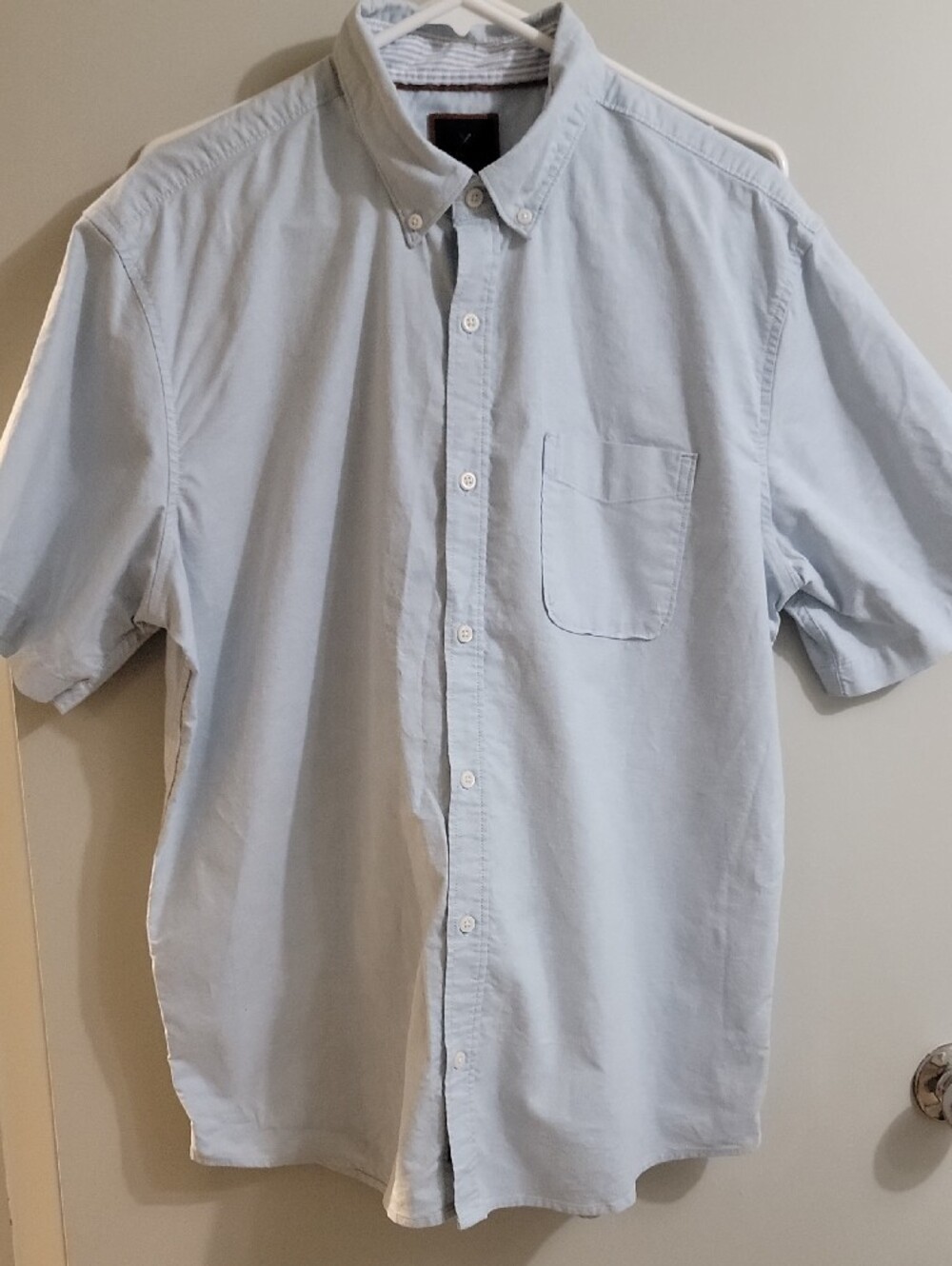 ⭐️ Denver Hayes Light Blue Button-Down Oxford Shirt - Picture 4 of 5
